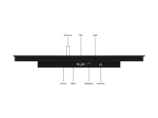 19 Inch Touchscreen Metal (High Brightness)