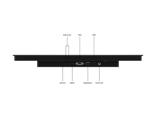 24 Inch Touchscreen Metal (High-Brightness)