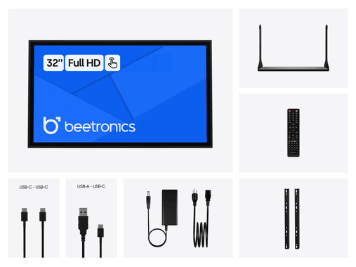 32 Inch Touchscreen Metal