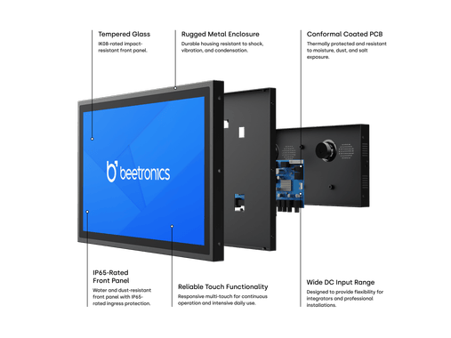 32 Inch Touchscreen Metal