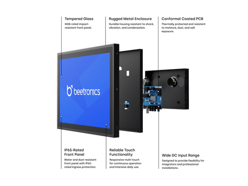 15 Inch Touchscreen Metal (4:3)