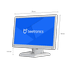 15 Inch Monitor (White)
